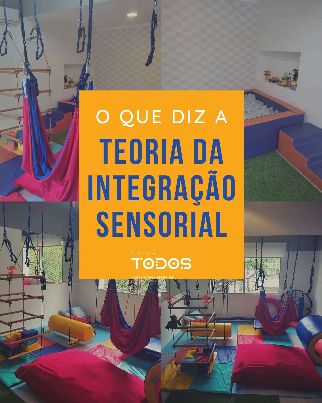 O que diz a Teoria de Integração Sensorial - Clinica Todos